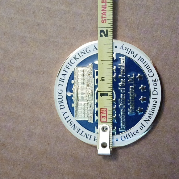 HIDTA High Intensity Drug Trafficking Area Challenge Coin - Picture 3 of 4
